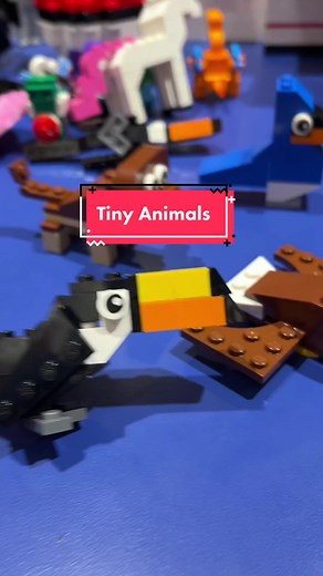 8 Easy Tiny Lego Animals to Build with 30 Pieces