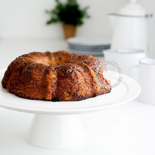 Pudin de Pan [Recipe   Video] Dominican Spiced Bread Pudding