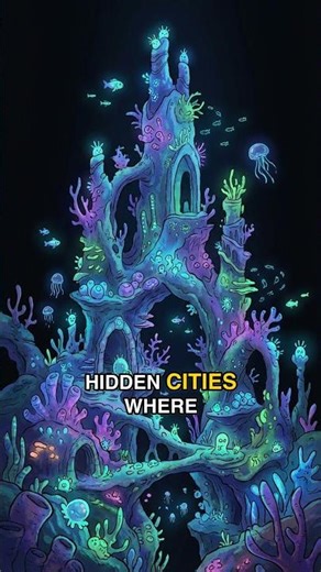 How can coral build giant reefs in the dark?