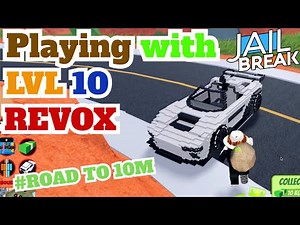 PLAYING JAILBREAK WITH THE LVL 10 VEHICLE: REVOX | Roblox Jailbreak