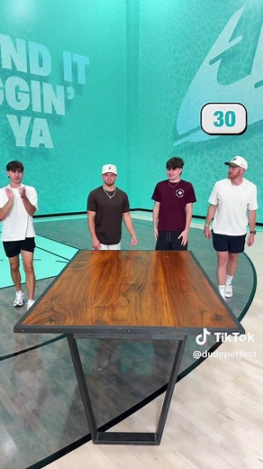 how close did you get? #challenge #count #game #dudeperfect #pingpong | Ping Pong