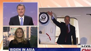 Joe Biden arrives in Tokyo