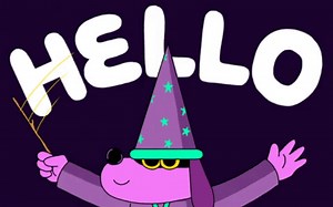 Wizard Dog Hello - GIPHY Clips
