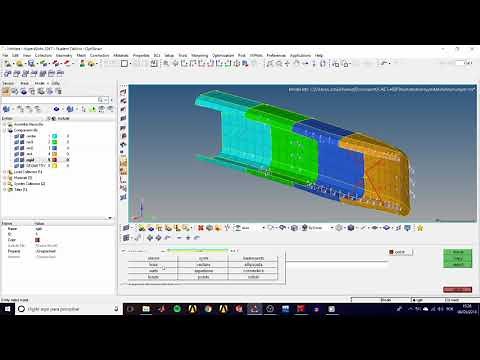 HyperMesh Tutorial HM-1030: Organizing a Model