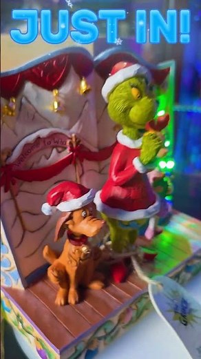 🎄✨ NEW for 2025! ✨🎄The Grinch By Jim Shore Light-Up LED Storybook #JimShore #Grinchmas #Grinch