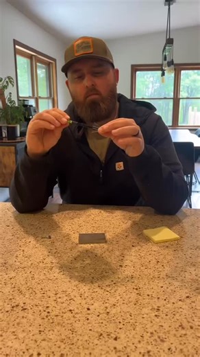 1.1K views · 11 reactions | A sharp edge can make all the difference this season. Touch up your VPA broadheads in minutes — no jigs, no fuss, just flat-on-the-stone sharpening for that hair-popping edge. #Bowhunting #VPA #BroadheadMaintenance #HuntingSeason #archery #whitetailhunting #elkhunting #turkeyhunting | Vantage Point Archery | Facebook