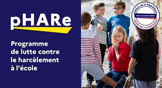 Phare : un dispositif de lutte contre le harcèlement à l'école