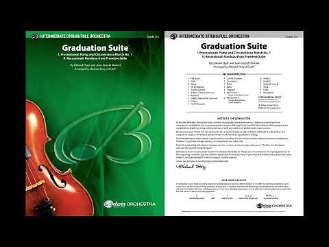 Graduation Suite, Edward Elgar and Jean-Joseph Mouret / arr. Michael Story – Score & Sound