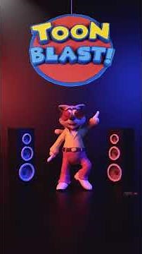 Cooper Cat on Disco Mode | Toon Blast Stop Motion