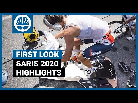 NEW H3 Smart Trainer & Mp1 Moving Platform | Saris 2020 Highlights