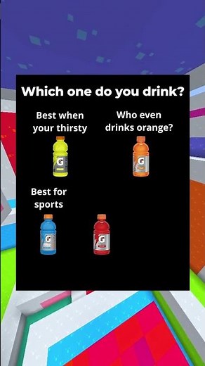 What's The Best Gatorade Flavor? 🤔