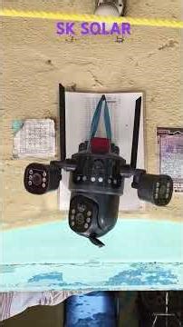 AI solar camera installation complete