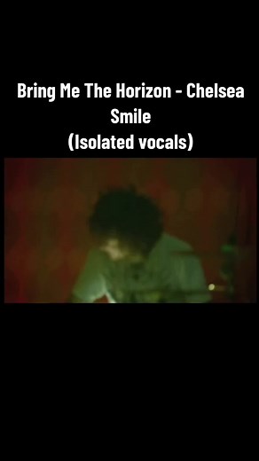 My throat hurts now just listening to this. #bringmethehorizon #bmth #olisykes #chelseasmile #isolatedvocals