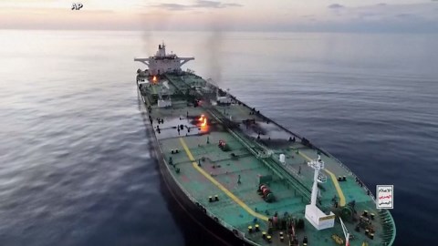 Houthi Video Shows How Fighters Planted Bombs On Red Sea Tanker