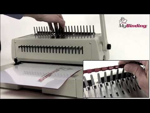 Tamerica/Tashin 210PB Plastic Comb Binding Machine - T210PB