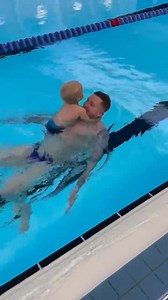 Cuteness overload alert 🤩 New world champion in the making? ☺️ #swimming #FINA 🎥 Adam Peaty MBE | World Aquatics