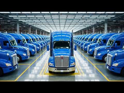 How the Kenworth T680 Is Built: Inside America’s Most High-Tech Truck Factory