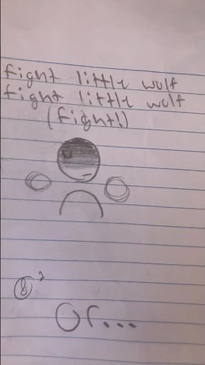 Fight little wolf FIGHT! #epicthemusical