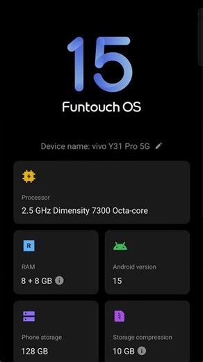 how to check phone version android #vivoy31pro