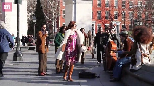 Anne Hathaway dances through NYC for Amazon Series Modern Love