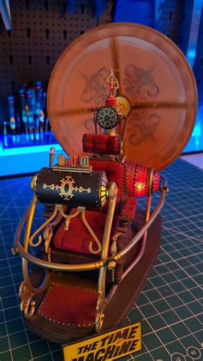 Here is my 1960's Time Machine. 1/6 Scale and it still kinda works.