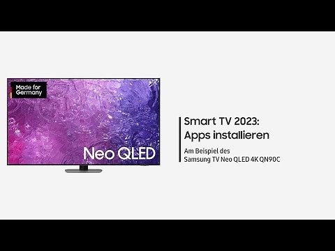 Samsung Smart TV 2023: Apps installieren