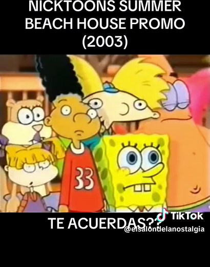 Nostalgic Nicktoons Summer Beach House Promo (2003)
