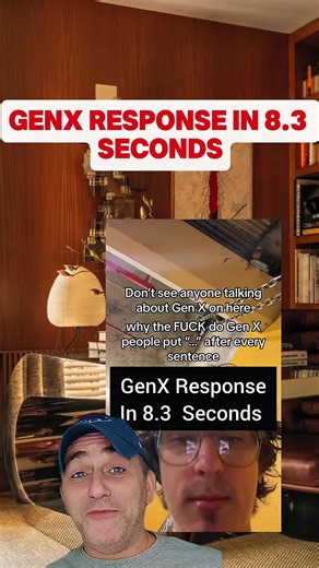 Yeah...Ellipsis and 👍 We're doomed. #generations #genx #genz #generationx #ellipsis #grammar #80skids #isaidit