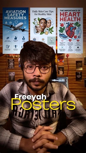 Free Ai tool for unlimited Posters making🤯. #ai #posterdesign #tools