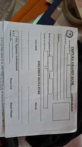 Fill in the bank withdrawal formPlease fill out the following... | Filo