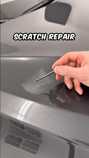 Diy fix for a deep scratch