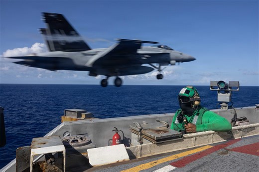 Carrier USS George H.W. Bush Now in U.S. Central Command After Traveling Around Africa - USNI News