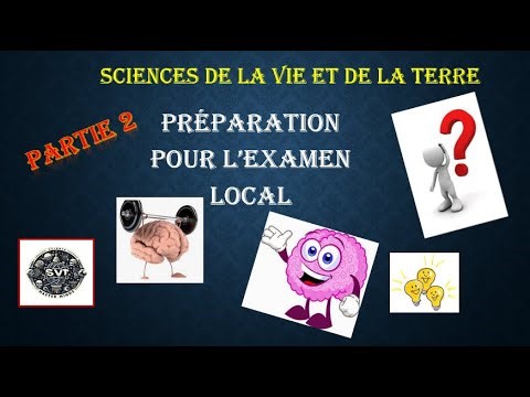 SVT / 3ème AC /Préparation pour l'examen local: Exemplaire 2