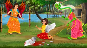 ডাইনি পরীর ডানা কেটে নিলো | pari O Bhuter Cartoon | Notun Bangla Golpo | Fairy Tales #ThakumarJhuli #BanglaCartoon #fairytale #animation #bangla #bhutercartoon #rupkothargolpo | Rio Birds Bangla