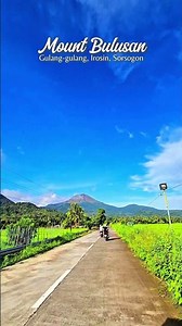 Mount Bulusan as viewed in Gulang-gulang, #Irosin, Sorsogon #adventure #travel #Bicol #Sorsogon