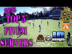 Top 5 Best FREE Fivem GTA Roleplay Servers(2025) for BEGINNERS | PLAY BULLY ONLINE MULTIPLAYER NOW
