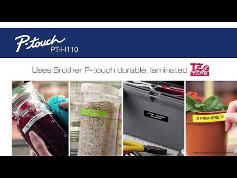 PT-H110 Handheld Label Maker | Brother NZ