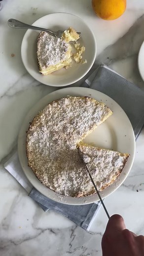 ✨Italian Ricotta Crumble Cake✨What my Monday needs 😍🤣A bite of this buttery and crumbly “sbriciolata di ricotta” - filled with delicate ricotta and a touch of orange flavor. Here is the recipe for you again 😘INGREDIENTSFor the crumble:* 2 1/2 cups (300 gr) all-purpose flour* 1/2 cup (100 gr) sugar* 1 pinch salt* 1 teaspoon baking powder* 1 egg* 6 oz (175 gr) unsalted butter, cold and cut in small cubesFor the filling:* 16 oz (450 gr) whole milk ricotta, well drained* 1/4 cup sugar* 1 teaspoon
