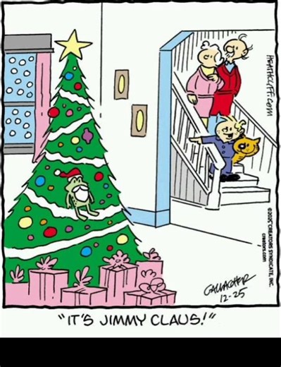 Heathcliff's Jingle Bell Week! 12/22/25 to 12/27/25 #heathcliff #comic