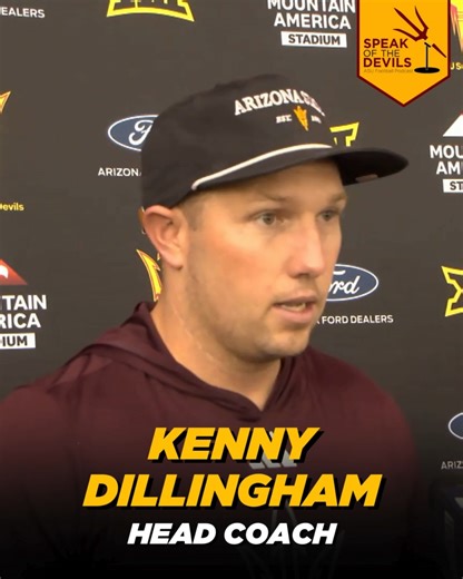 ASU head coach Kenny Dillingham on short weeks, injury reports, blocking, crowd noise, & more. | Speak of the Devils Podcast