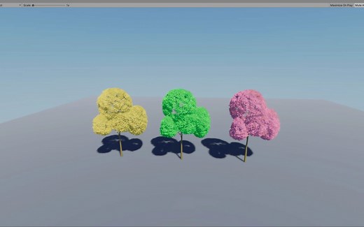 技术美术个人作品|Unity|Shader|空气扰动|风格化树