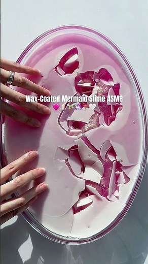 Crunchy Wax Shell Slime ASMR – So Satisfying! | Available at JoliSlime.com