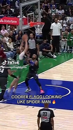 Cooper Flagg's Incredible Spider-Man Dunk