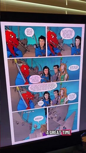 The finale! -- Critical Role: Vox Machina Origins -- Issue 6/6 -- ‪@darkhorsecomics‬ #criticalrole
