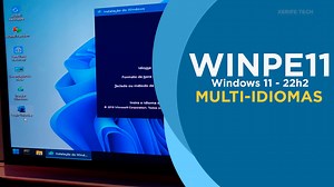 WINDOWS 11 PORTÁTIL - Windows 11 22H2 todas as versões - WINPE 11