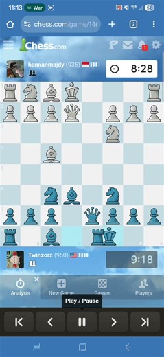 i arrived better #chess #chessgame #games #chessopening #sabaton #shorts #video #viral