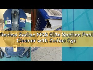 Review Zodiac MX8 Elite Suction Pool Cleaner with Zodiac Cyclonic Leaf Canister