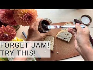 Easiest Way to Make Fruit Butter Recipe : Fall Orchard Plum Apple Butter Scones, Sourdough Bread