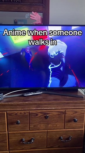 I can never watch anime on a tv🙃 #fyp #fypシ #xybca #foryoupage #skit #comedy #foryou #foryourpage #jjk #jujutsukaisen #anime #shonen