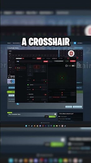 BEST Custom Crosshair for Controller on Fortnite 😲 (Crosshair Zero)